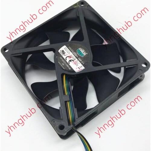 Master A9225-28RB-4BP-F1 DC 12V 0.60A 90x90x25mm 4-Wire Cooling Fan