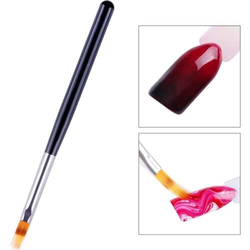 Nail Art Gradient Uneven Brush Pen UV Gel Polish Tips Gradient Painting Gradual Blooming Drawing Brush Pen Manicure Tools