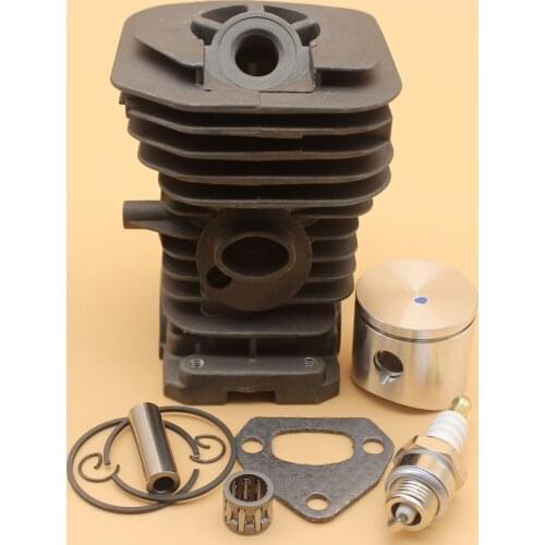 Cylinder Piston Ring Bearing Gasket Motor Rebuild Kit For HUSQVARNA 142 141 137 136 Chainsaw Spare Parts 38MM
