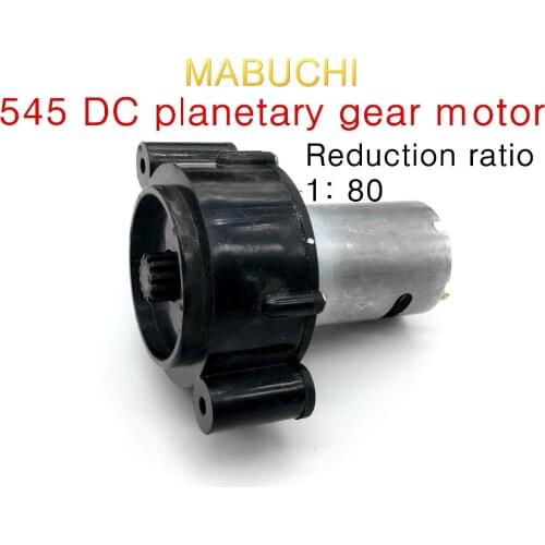 545 DC planetary gear motor Reduction gearbox,plastic gear,Super fine motor! GOOD 12-24V