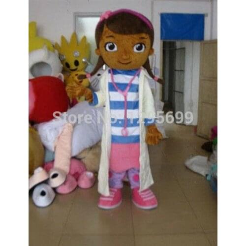 Cartoon halloween adult EVA Head Doc McStuffins Mascot Costume animal Adult Size HOT SALE