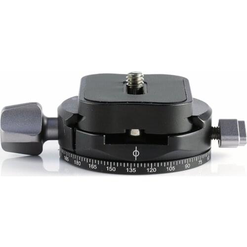 X-36 360 Rotate Camera Ball Head With Quick Release Plate For DSLR Camera And Tripod grey
