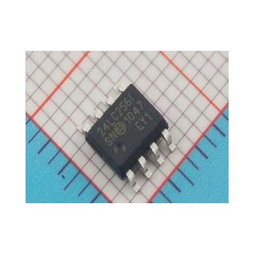 10pcs/lot 24LC256T-I/SN 24LC256-I/SN 24LC256I SOP-8 In Stock