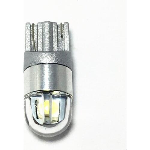 100pcs T10 LED Car Light SMD 3030 Marker Lamp 192 501 Tail Side Bulb Wedge Parking Dome Light W5W WY5WCanbus Auto Styling DC 12V