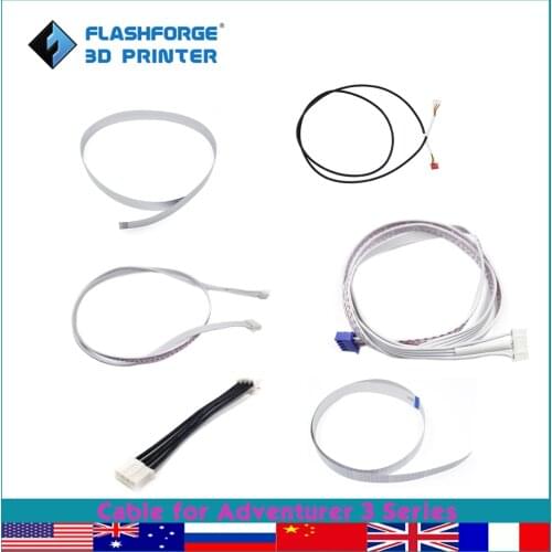 Flashforge 3d Printer Accessories Cable for Adventurer 3 Extruder Flat Cable Filament Sensor Motor Cable Fdm 3d Printer Parts