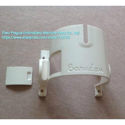 Barudan embroidery machine spare parts - HT240460 / HB240210 / RR240020, white color sewing head cover with HT240460 / HT240470