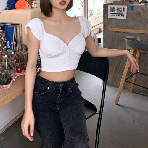 Женские однотонные футболки GLANE China At AliExpress