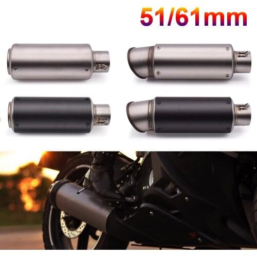 For Yamaha xvs 650 dragstar super tenere raptor 700 Universal Motorcycle Exhaust Muffler Escape Moto Exhaust And DB killer