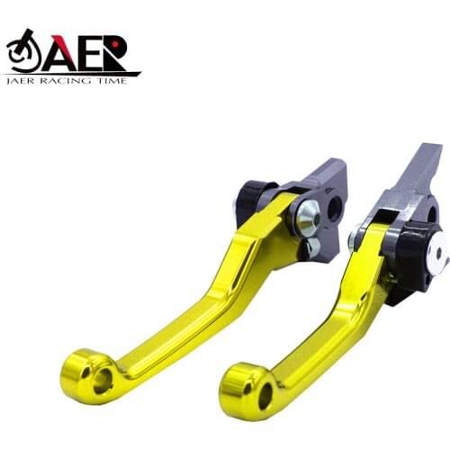 JAER Pivot Foldable Clutch Brake Lever For Suzuki RM85 2005-2017 RM125 RM250 2004-2008