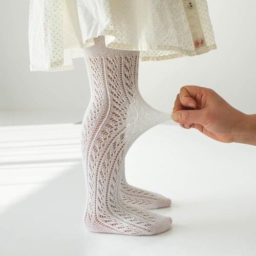 Baby Tights Kids Girl Cotton Pantyhose Summer Autumn Girls Clothing Toddler Tights Kawaii Stockings