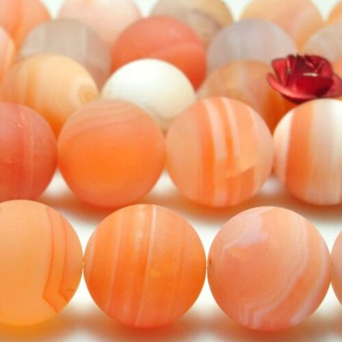 Natural Botswana Agate Matte Round Loose Beads Wholesale Gemstone Semi Precious Stone Bracelet Necklace Diy Jewelry Making