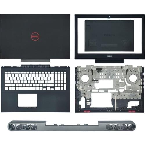 NEW For DELL Inspiron 15 7000 7566 7567 Laptop LCD Back Cover/Front Bezel/Palmrest/Bottom Base Bottom Case AP1QN000200