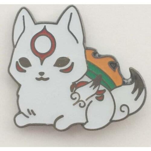 Custom 1.25" 31.75mm Cute Cat Lapel Pin Badge Zinc Alloy Metal Material With Butterfly Clutch Fitting