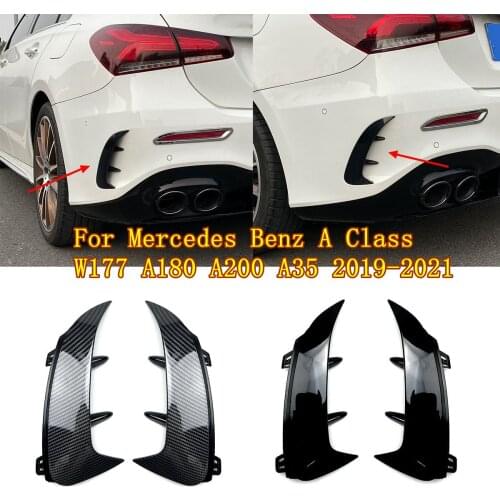 High quality car rear bumper spoiler suitable for Mercedes-Benz A-Class W177 A180 A200 A35 AMG