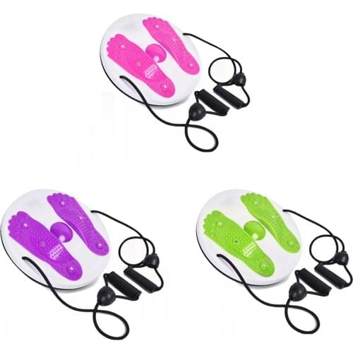 Yoga Twister Plate Digital Waist Disc Fitness Figure Trimmer Twist Board Slimming Body Equipment-Foot-shaped Pedal Balance Board