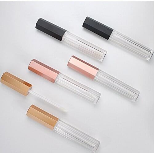 DIY Handmade Lip glaze tube, Lipstick tube, Six-sided Lip honey tube, Empty tube, Lip glaze bottle Sample