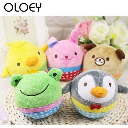 Pet Soft Dog Toys Animal Design Cotton Dog Rope Toys Durable Cotton Chew Toys Training Teething Toys for Small to Medium Puppy