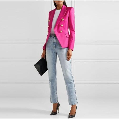 Feminine Blazers Pink Blue White Black WomenSuit Jacket Female Ladies Long Sleeve Elegant Waist Blazer Women Jackets for Women