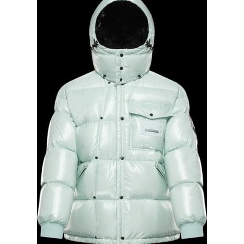 Unisex Winter Down Jacket Hooded Warmth Windbreaker Casual Coat Long Sleeve Include All LOGO Mens Down Jacket