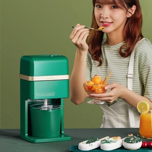 220V Automatic Frozen Fruit Dessert Machine Fruit Ice Cream Machine Maker Milkshake Machine Freezer Slush Machine