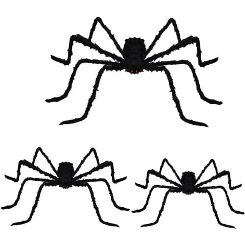 Halloween Spider Decorations 3 Pack Halloween Realistic Hairy Spiders For Halloween Decorations Indoor Outdoor Creepy