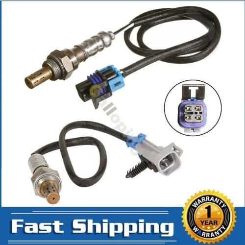 2pcs 4 Wires Oxygen Sensor for Chevrolet Cobalt HHR Pontiac G5 Pursuit Saturn Ion Vue 2.2L 2.4L Up Downstream 234-4066 234-4668
