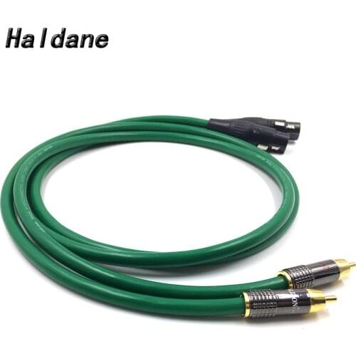 Haldane Pair Type-LITON RCA to XLR Balacned Audio Cable RCA Male to XLR Female Interconnect Cable with MCINTOSH USA-Cable