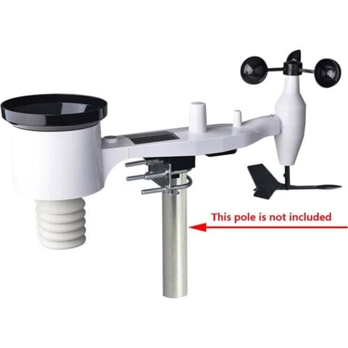 Professional WIFI Weather Station 433MHZ Indoor And Outdoor Temperature And Humidity Rain Gauge WIFI Wireless Weather Meter