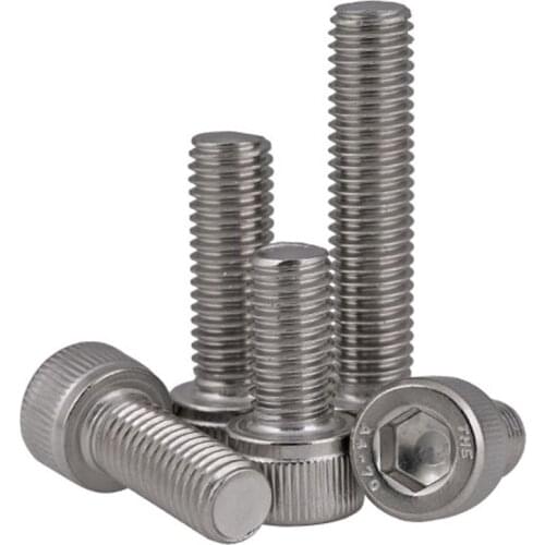 2Pcs Hex Socket Head Cap Screw Allen Bolts Marine Grade 316 Stainless Steel M8 M10 M12 Length 12\14\16\20\25\30\35\40-100mm