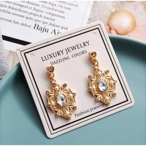 Coconal Women's Gold Earrings