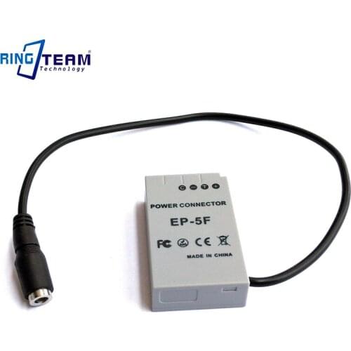 EP-5F EP5F EP 5F DC Coupler EN-EL24 ENEL24 EN EL24 dummy battery fit camera power adapter supply for Nikon 1 J5 1J5