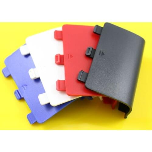 JCD [20PC/ LOT] High Quality Black Color Battery Cover Case Battery Pack Replacement for Microsoft Xbox one Repair