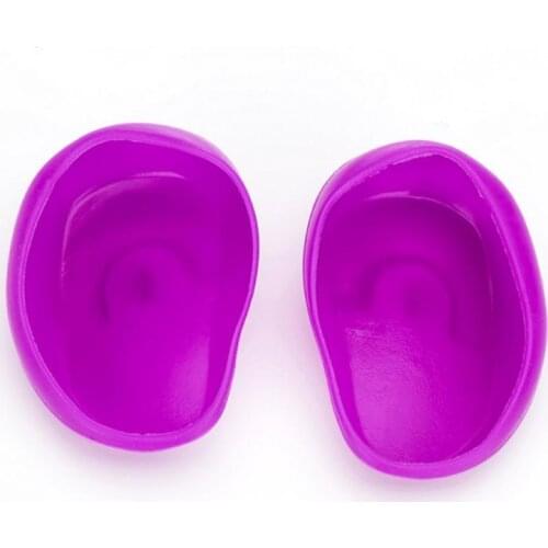 Beautiful hair coloring earmuffs silicone earmuffs water shampoo earmuffs for ear care bath earmuffs waterproof earmuffs