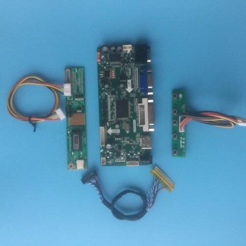 Kit for B121EW03 VB VGA Signal 30pin DVI HDMI 12.1" 1 lamps LVDS Display Panel 1280X800 Screen Driver Controller board