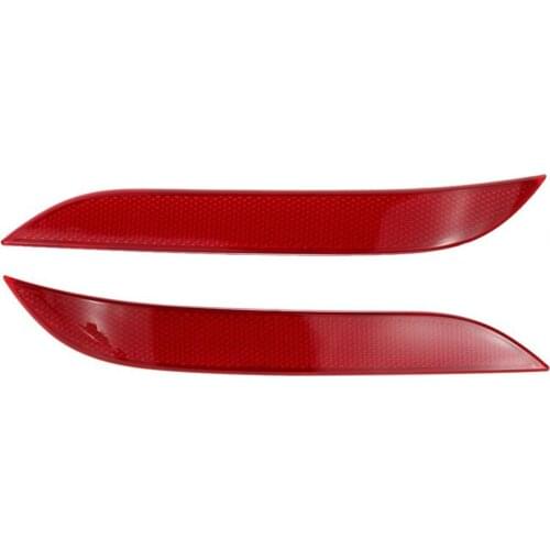 Rear Bumper Reflector Dust-proof Moisture-proof Portable Left Right Tail False Light Reflector Replacement for BMW E60 04-07