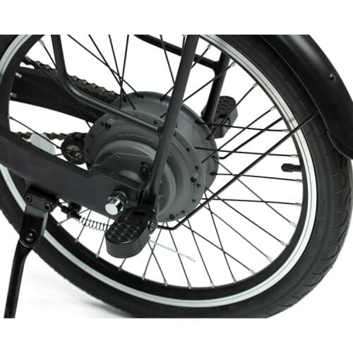 QICYCLE EF1 Foot pedal after manned Foldable Bicycle rear Seat Pedal Electric bike mountain bike black accessories A pair