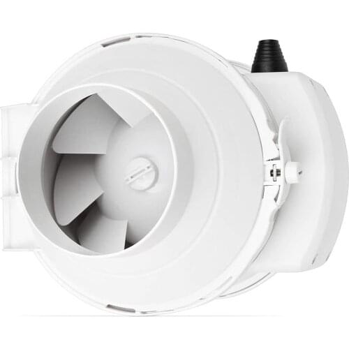 Califlow 6 Inch Professional Inline Duct Extractor Fan Mixed Flow 432m/h 220 Pa 55 W