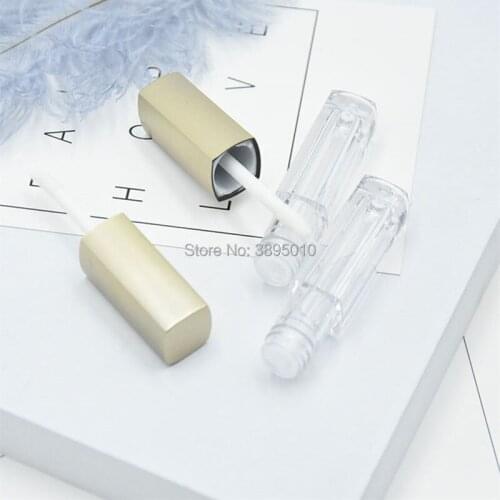 Lip Cute Bottle Empty Cosmetic Container Tube Travel Gloss Pretty Empty Clear Lip Containers For Makeup F297