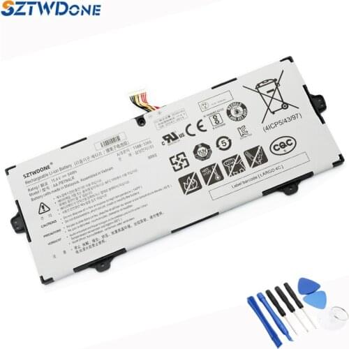 SZTWDONE AA-PBTN4LR Laptop Battery For SAMSUNG Notebook 9 Pro NP940X3M NP940X5M NP940X5N NT950QAA 15.4V 54WH