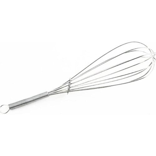 Durable For Use Manual Stainless Steel Egg Beater Hand Whisk Mixer Egg Cream Stirring Household Kitchen Tools