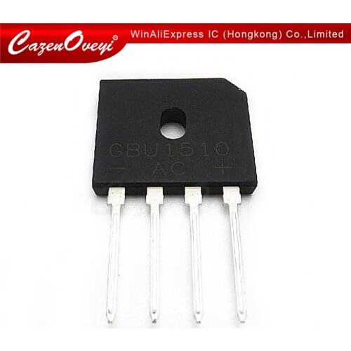 10pcs/lot GBU1510 15A 1000V In Stock