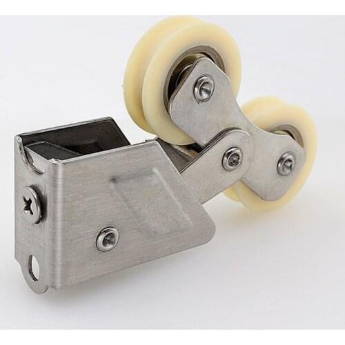 2008-Type Sliding Door Plastic Steel Window Pulley Aluminum Alloy Nylon Wheel Muted Roller House Hardware