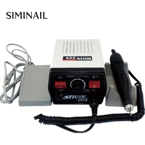 SIMINAIL Professional 65W Electric Nail Drill Machine Manicure 35000RPM Nail File Drill Bits High Speed 35000