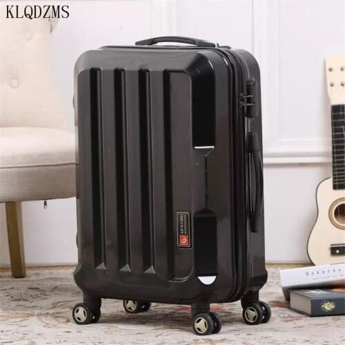KLQDZMS NEW Fashion 20"24 inch rolling luggage with spinner wheels Travel suitcase carry on trolley Bag