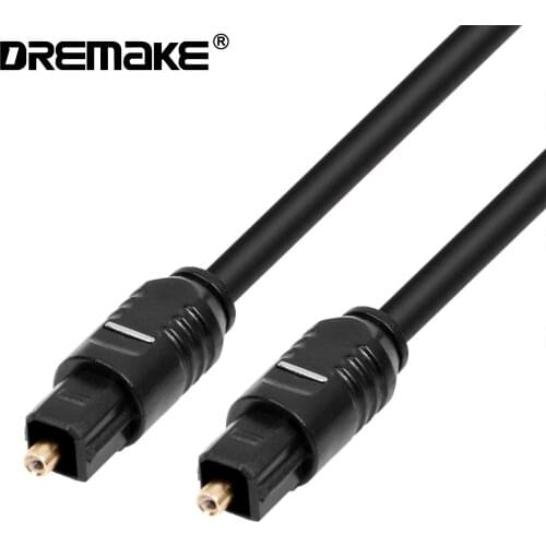 Digital Fiber Optical Toslink Cable Gold Plated for Home Theater, Sound Bar, TV, PS4, Xbox, VD/CD player,Blu-ray Players