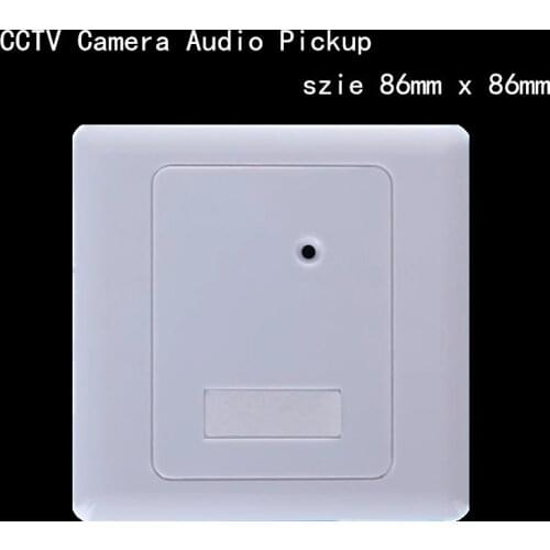 CS-50 Sound Monitor Audio Pickup Security Listening for CCTV Camera Audio Camera Microphone