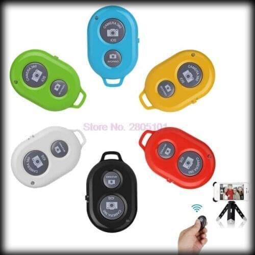 By DHL or EMS 200pcs Bluetooth Wireless Remote Control Camera Shutter Release Self Timer for iPhone, Samsung
