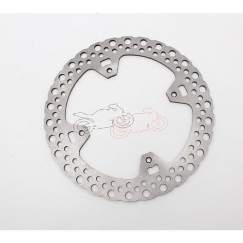 For HONDA CRF450R (2002-2011) 10 09 08 07 06 05 04 Motorcycle Rear Silver Stainless Steel Brake Disc Rotor