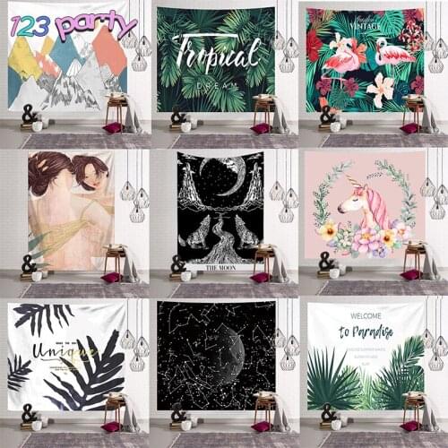 Unicorn Flamingo Backdrop for Photography Happy Birthday Background for Party Decoration Photo booth baby shower party supplies