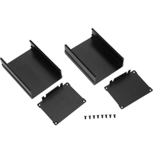 Inverter transformer isolation transformer Aluminum Alloy Project Enclosure Split Electronic Power Circuit Board GPS Shell